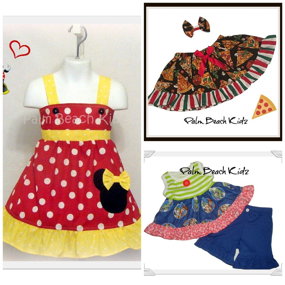 NWT Girls  Dress, Skirt and Short Set Bundle Size 5/6